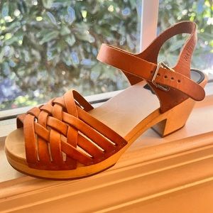 Swedish Hasbeens Strappy Heels